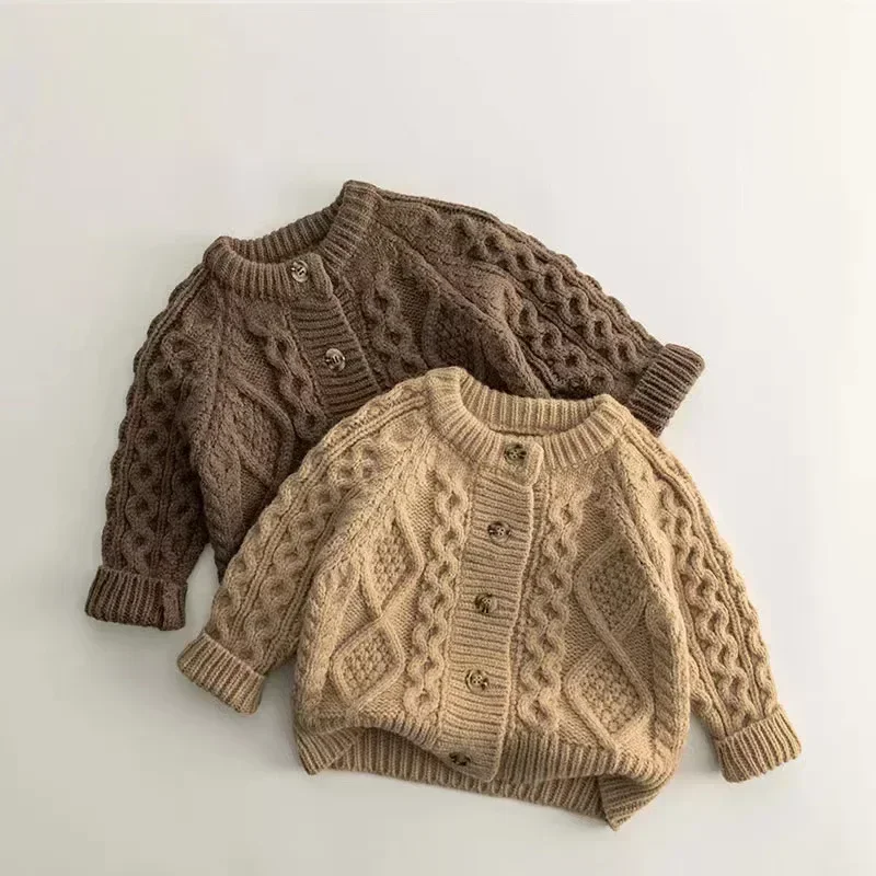 Knit Cardigan Infant - Autumn Sweater Children's Clothes Sweater Knit