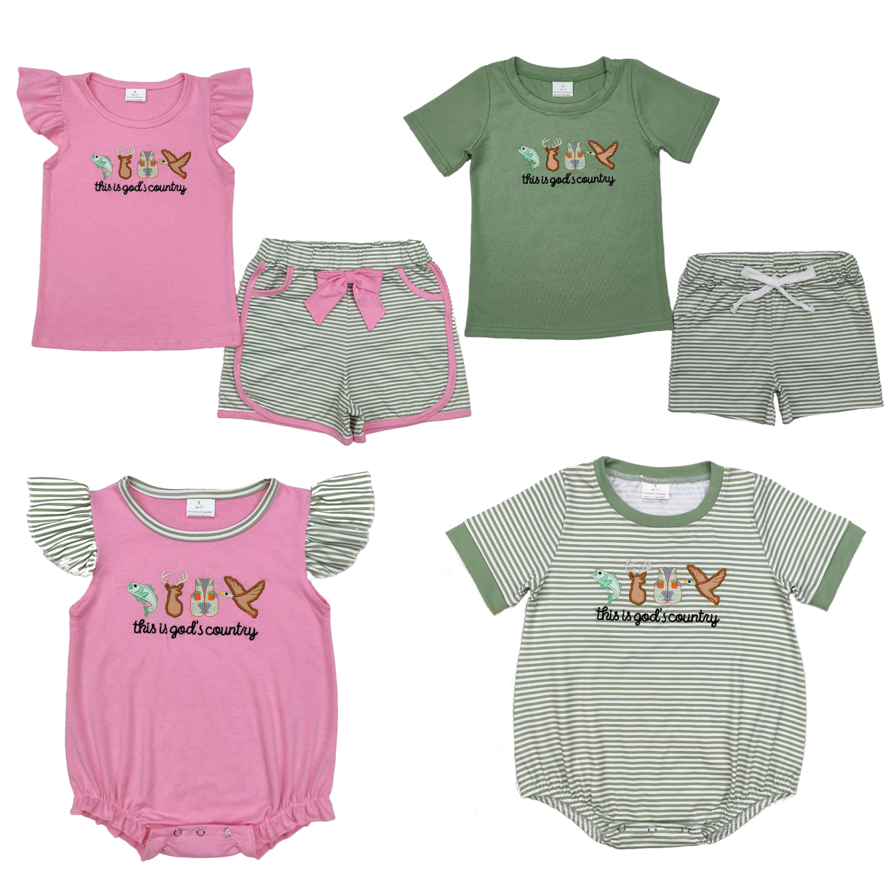 Baby Clothing Country - Wholesale Baby Boy Girl Clothes Embroidery