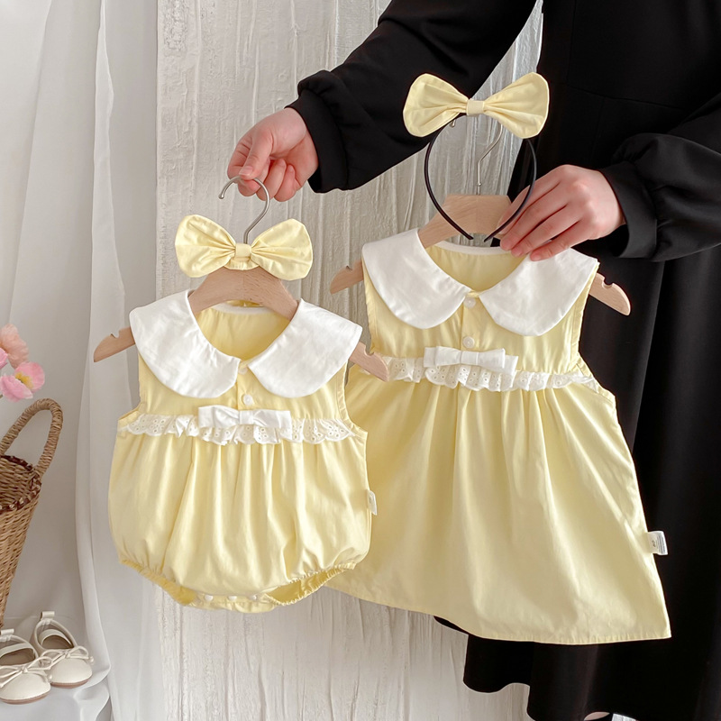 Baby Clothing Yellow - ZOETOPKID New Summer Baby Clothes Girls