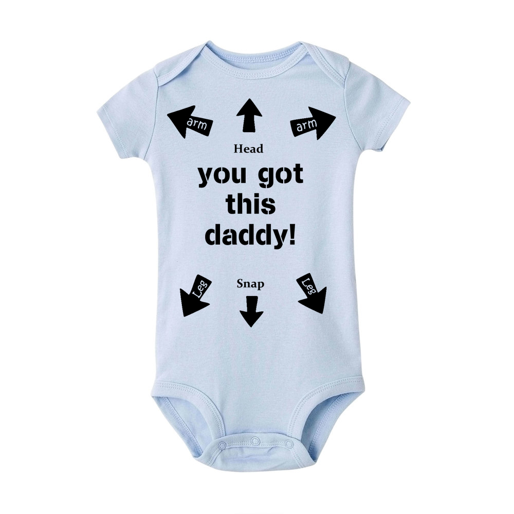 Baby Clothing Brands - You Got This Daddy Baby romper