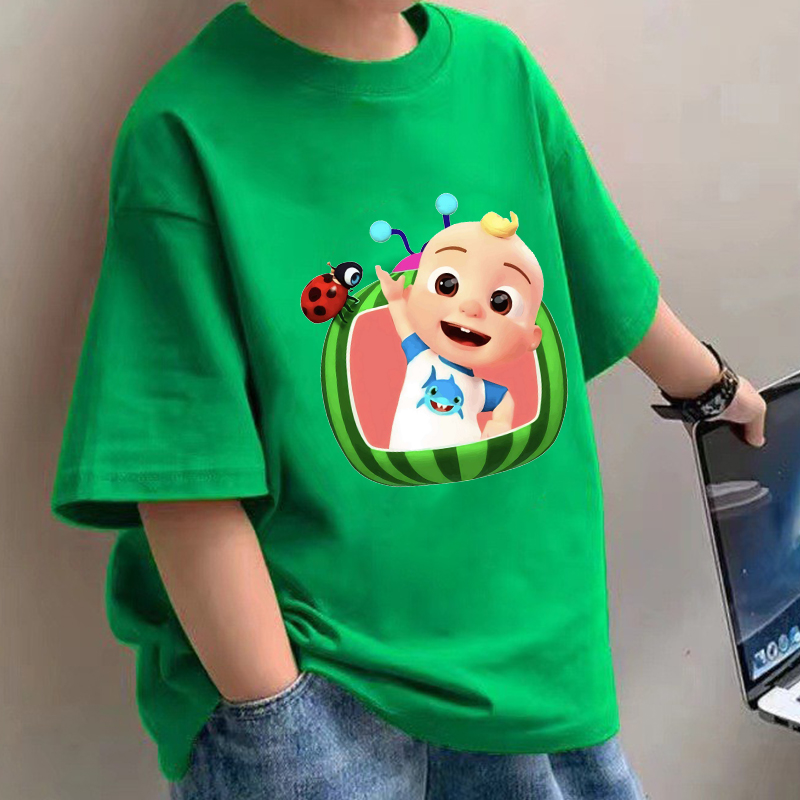 Baby Clothing Patterns - Cocomelons Baby T-Shirts Anime Cotton Short