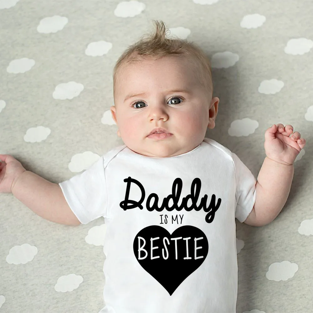 Daddy Is My Bestie Cute Baby B - Baby Clothing Brands incelemesi ve fiyatı
