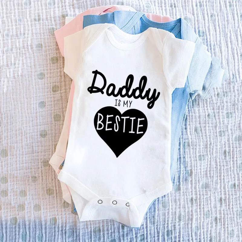 Daddy Is My Bestie Cute Baby B - Baby Clothing Brands incelemesi ve fiyatı