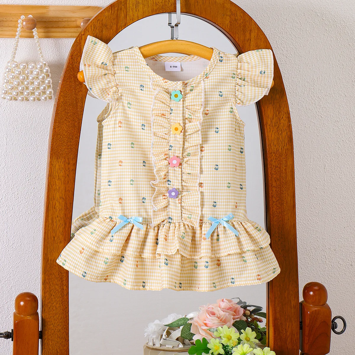 Girls Skirt 2025 Spring Summer - Baby Clothing Yellow incelemesi ve fiyatı