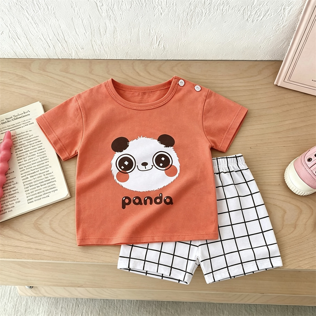 Cute Tshirt+Shorts 2pcs Toddle - Baby Clothing Designer incelemesi ve fiyatı