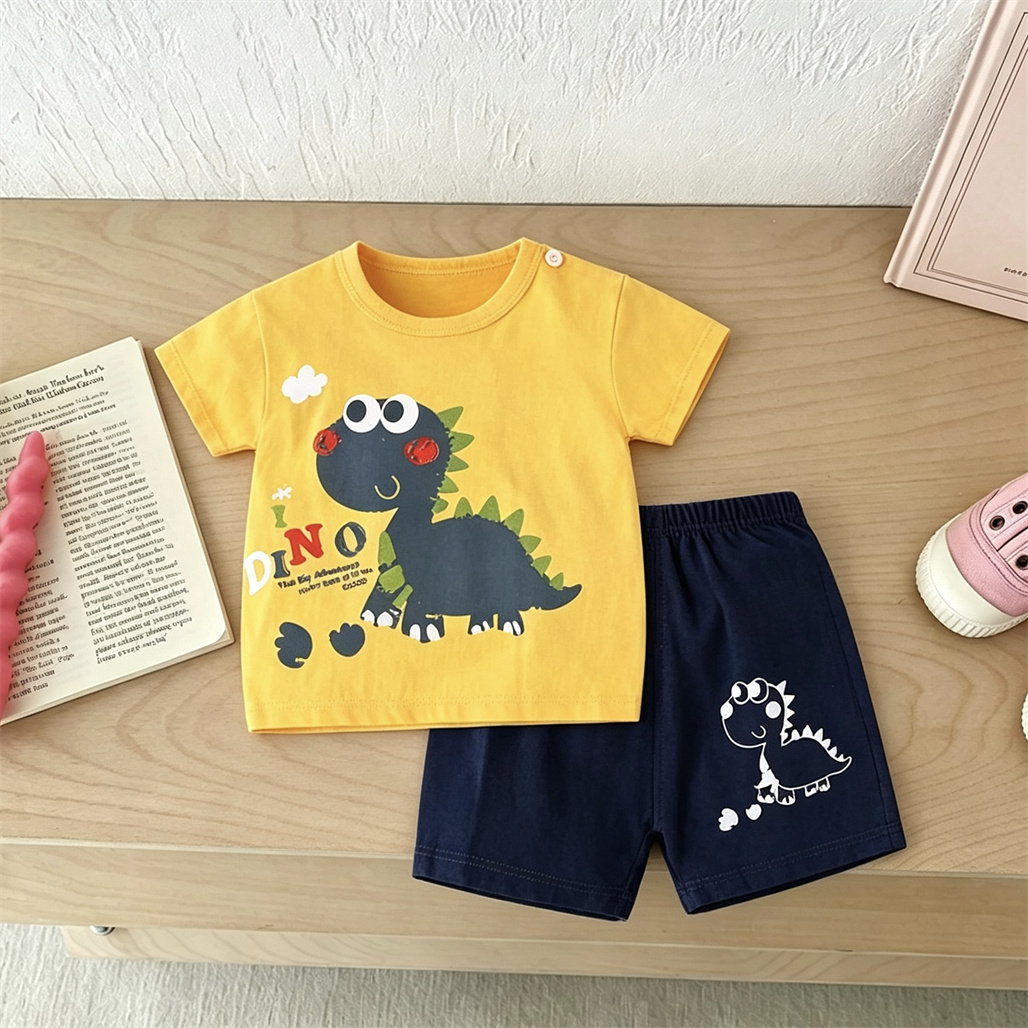 Cute Tshirt+Shorts 2pcs Toddle - Baby Clothing Designer incelemesi ve fiyatı