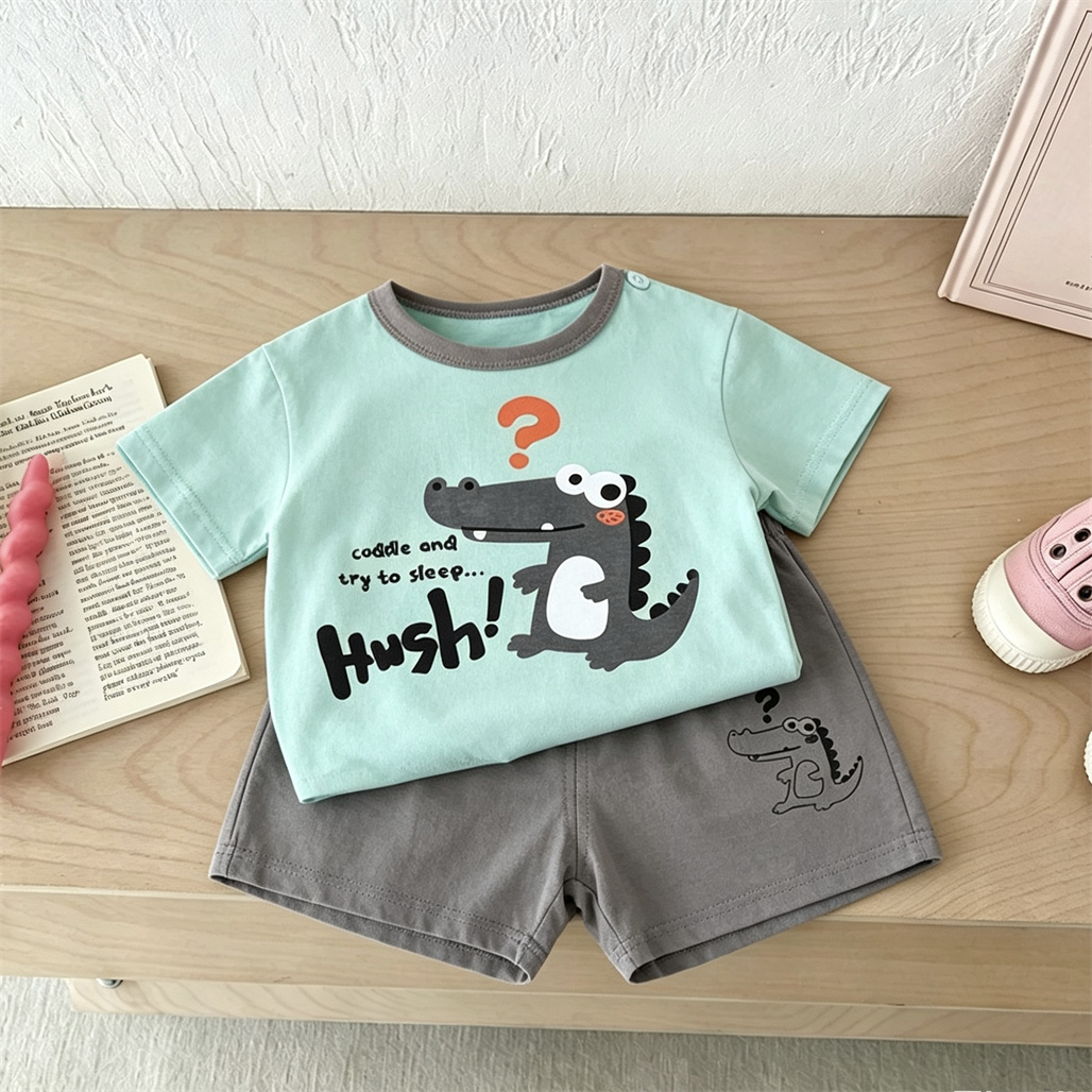 Cute Tshirt+Shorts 2pcs Toddle - Baby Clothing Designer incelemesi ve fiyatı