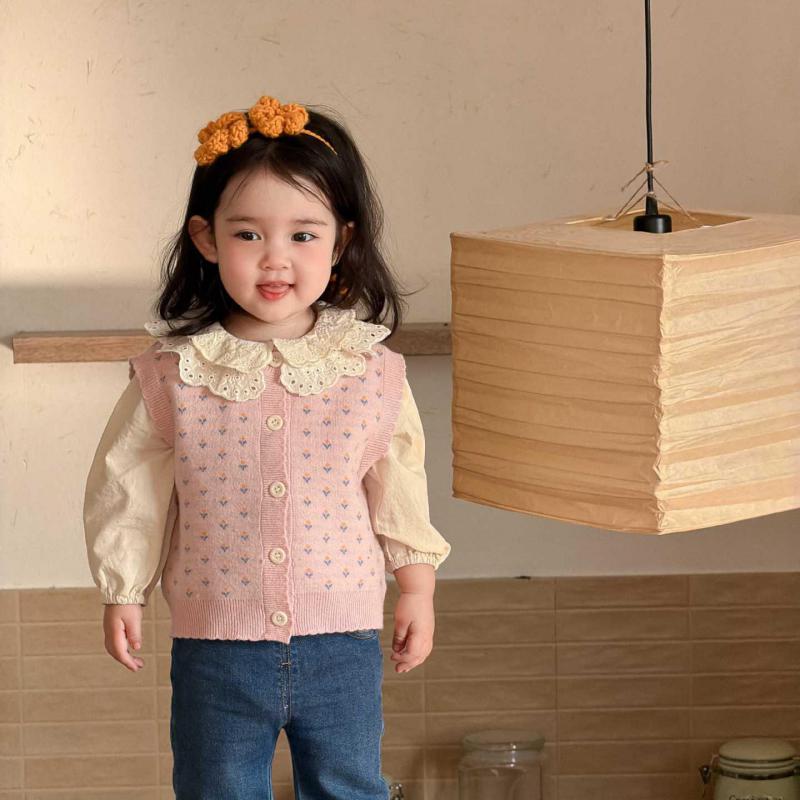 2026 Spring New Baby Sleeveles - Knit Cardigan Infant incelemesi ve fiyatı