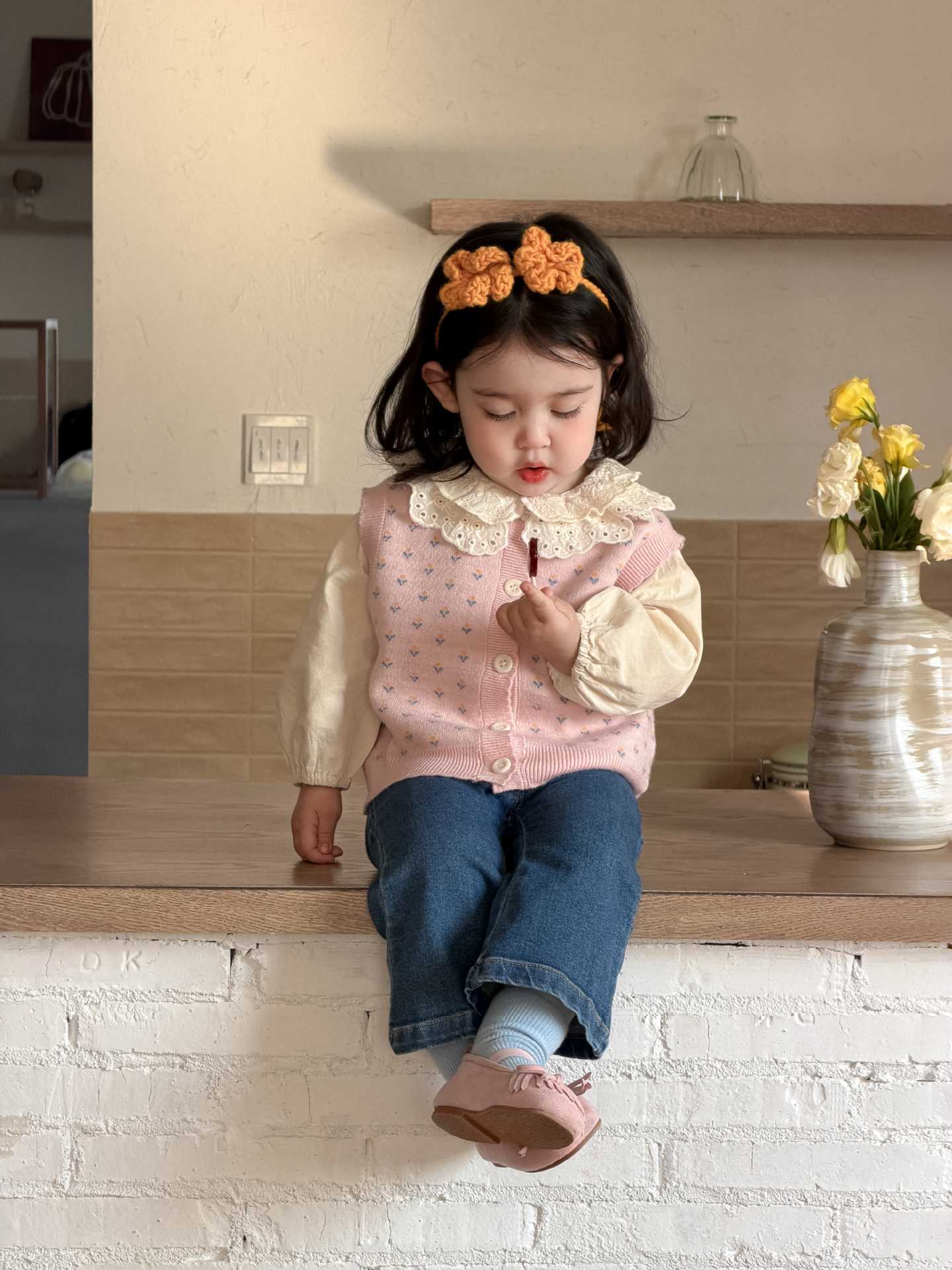 2026 Spring New Baby Sleeveles - Knit Cardigan Infant incelemesi ve fiyatı
