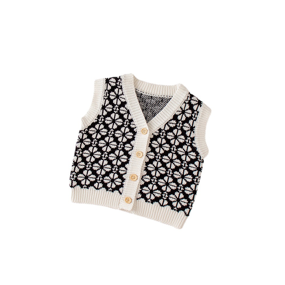 2025 Spring and Autumn New Gir - Knit Cardigan Infant incelemesi ve fiyatı