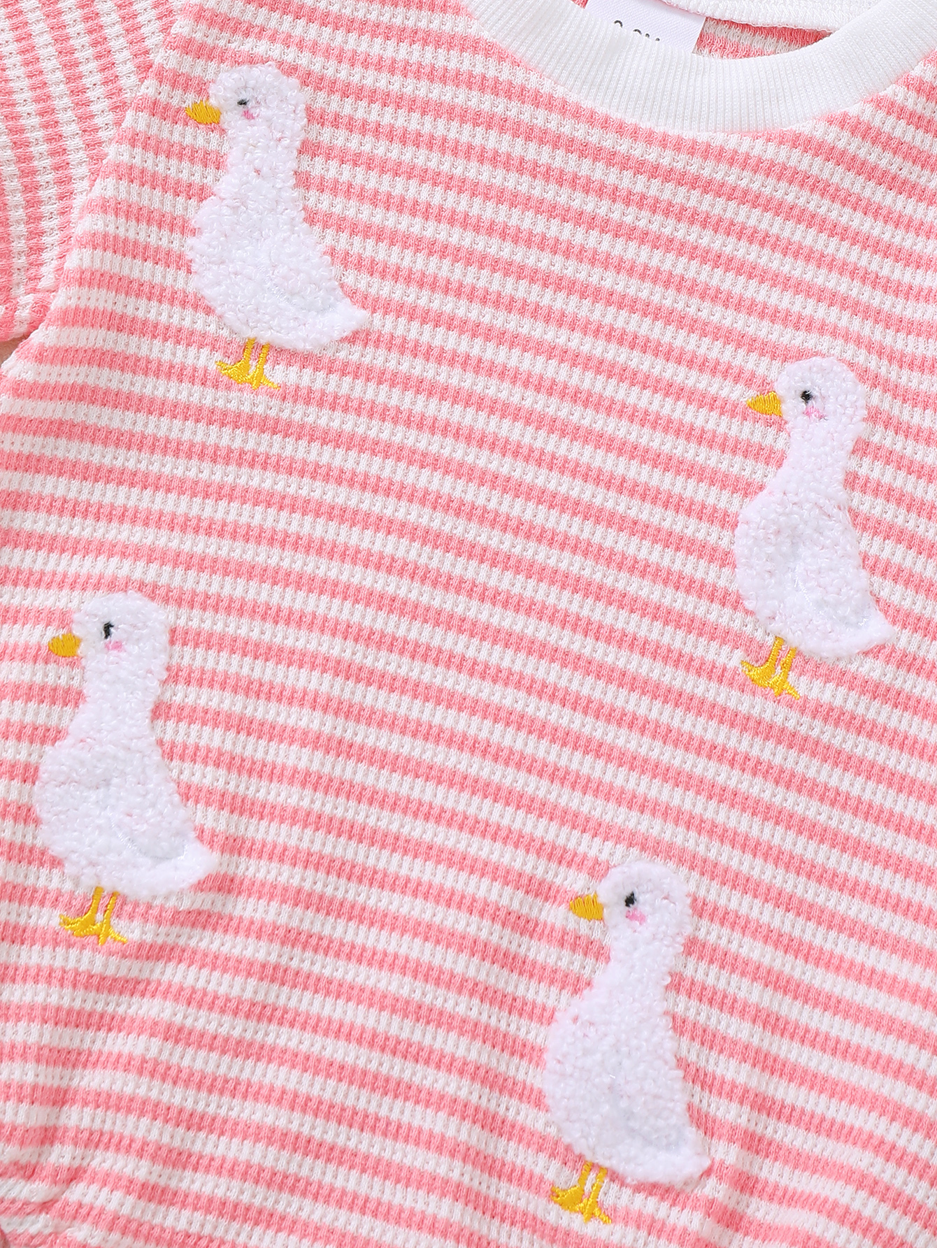 Baby Girl Summer Pink Stripes  - Baby Clothing Designer incelemesi ve fiyatı
