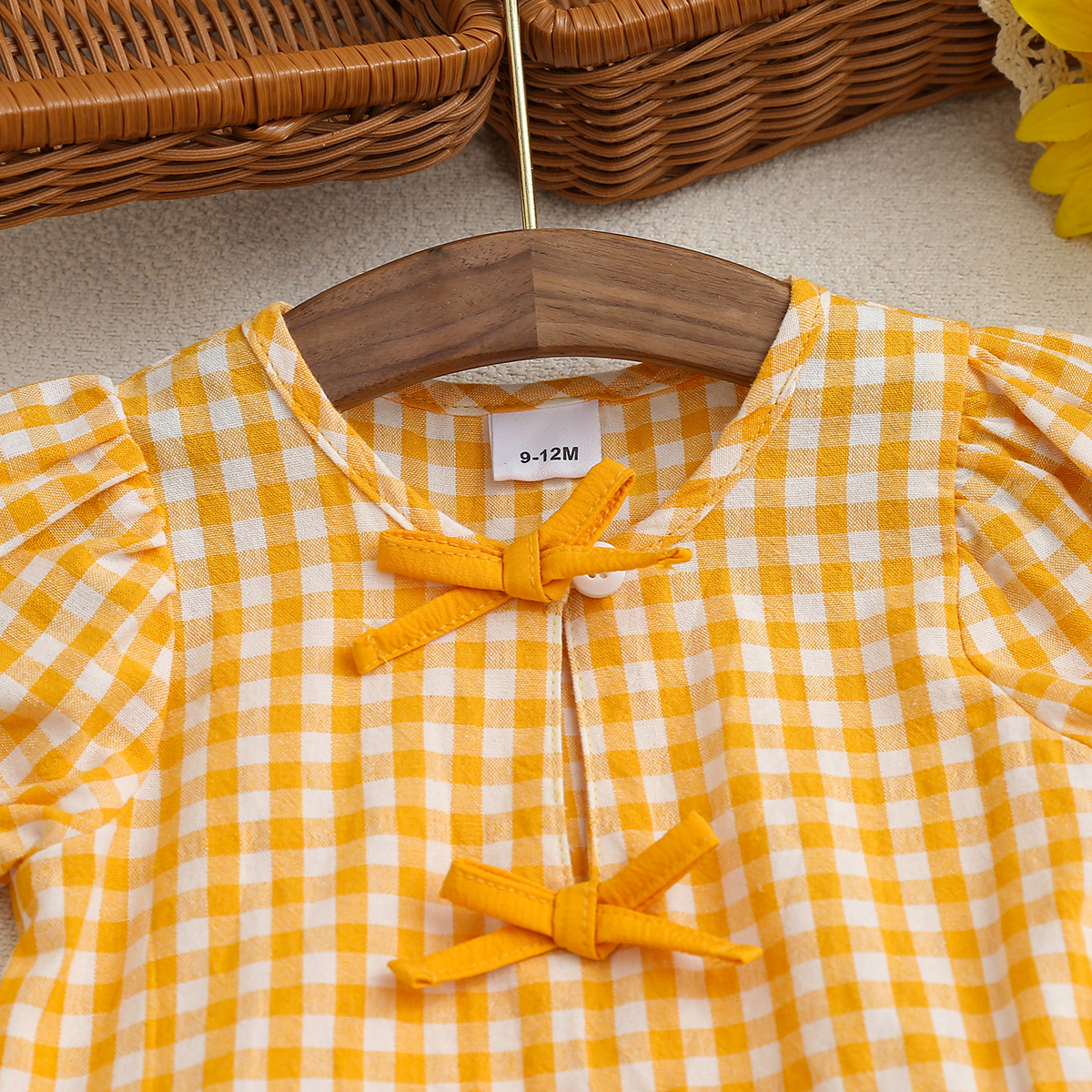 Summer Newborn Girl Yellow Pla - Baby Clothing Yellow incelemesi ve fiyatı