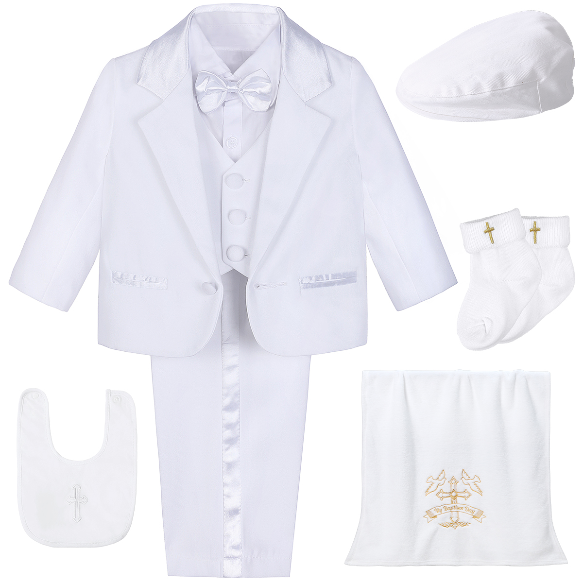 Baby Boy Baptism Outfit Infant - Baby Clothing Designer incelemesi ve fiyatı