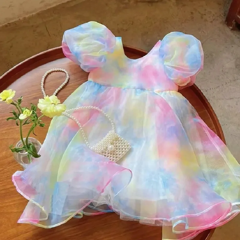 Summer Girls Dress Children'S  - Baby Clothing Yellow incelemesi ve fiyatı