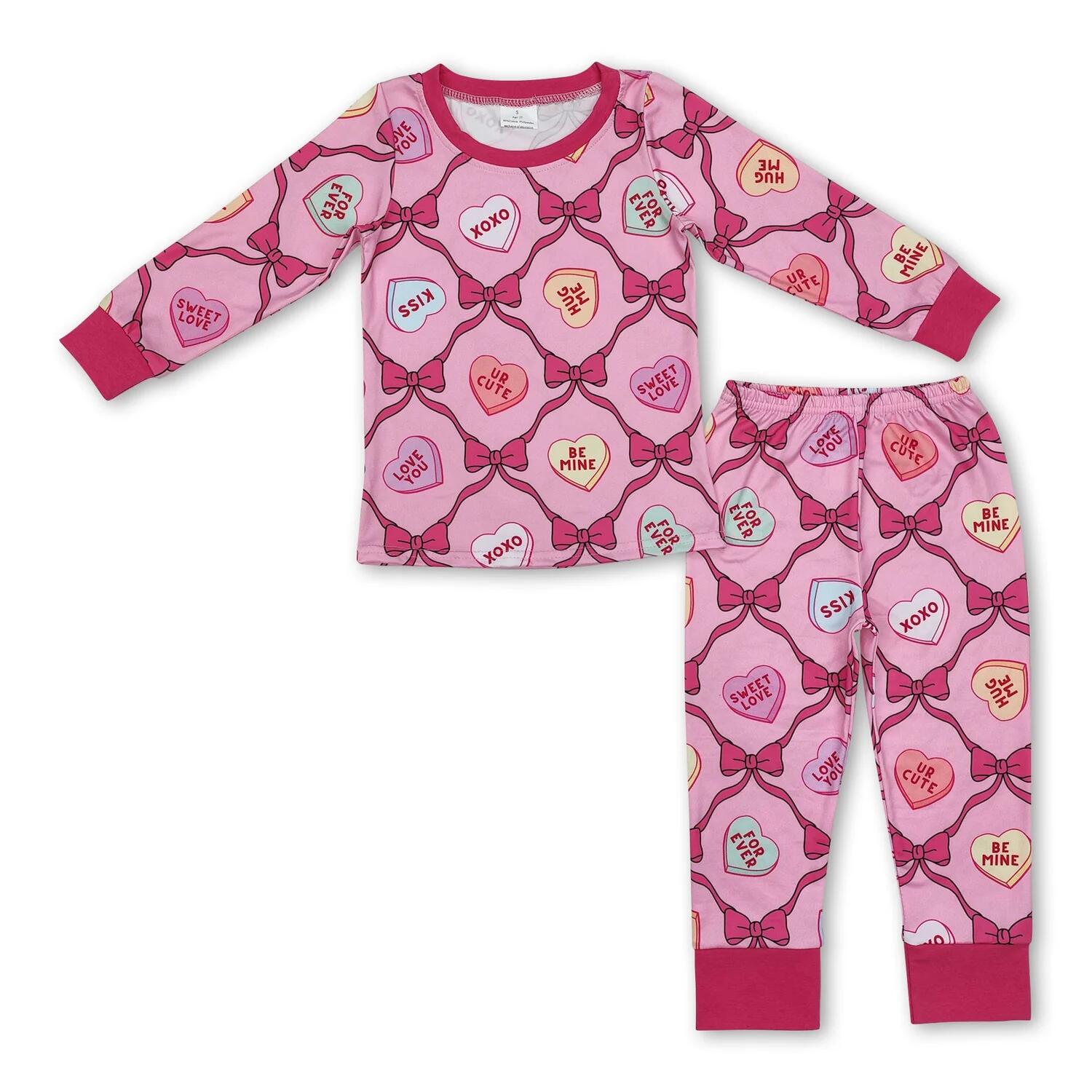 Baby Girls Valentine's Day Paj - Xoxo Baby Clothing incelemesi ve fiyatı