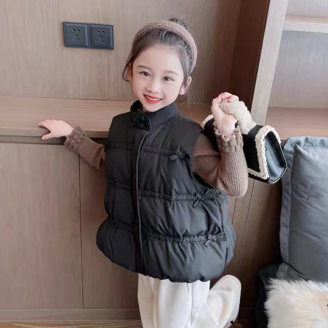 Girl's Thickened Winter Vest 2 - Baby Clothing Designer incelemesi ve fiyatı