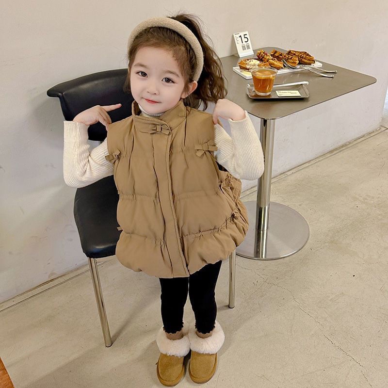 Girl's Thickened Winter Vest 2 - Baby Clothing Designer incelemesi ve fiyatı