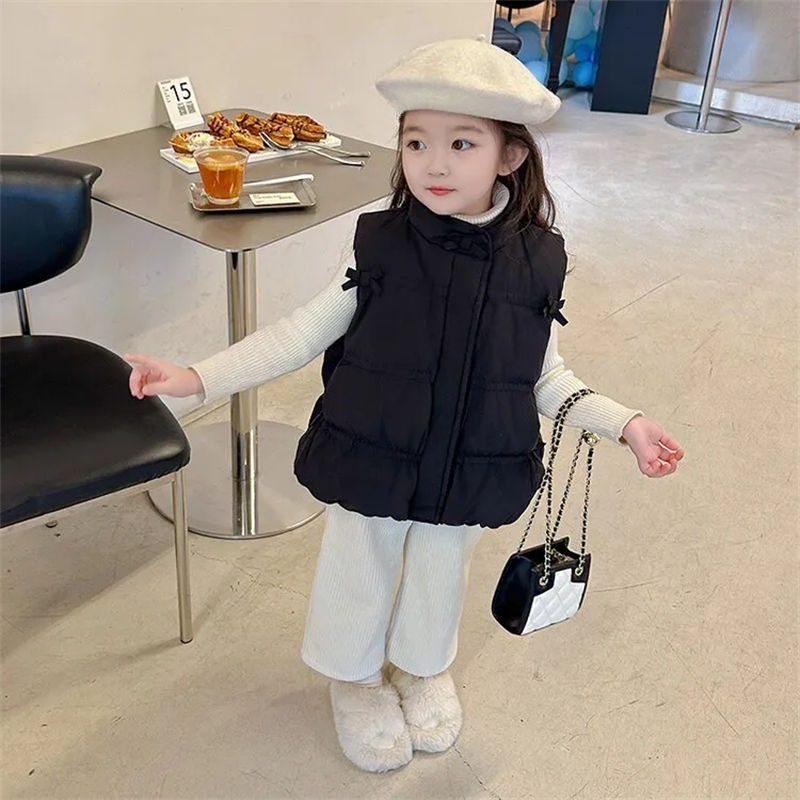 Girl's Thickened Winter Vest 2 - Baby Clothing Designer incelemesi ve fiyatı