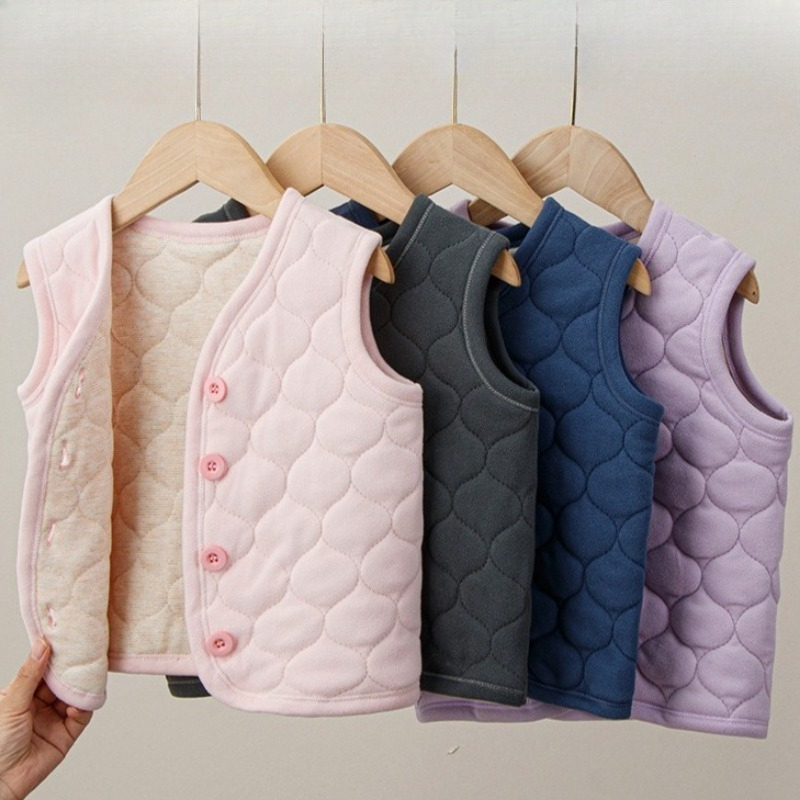 Children's Vest Autumn Winter  - Knit Cardigan Infant incelemesi ve fiyatı