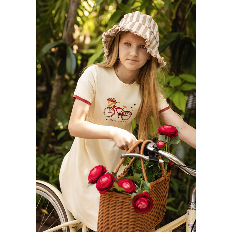 Ali Plus SS26 Printed Bike col - Baby Clothing Patterns incelemesi ve fiyatı
