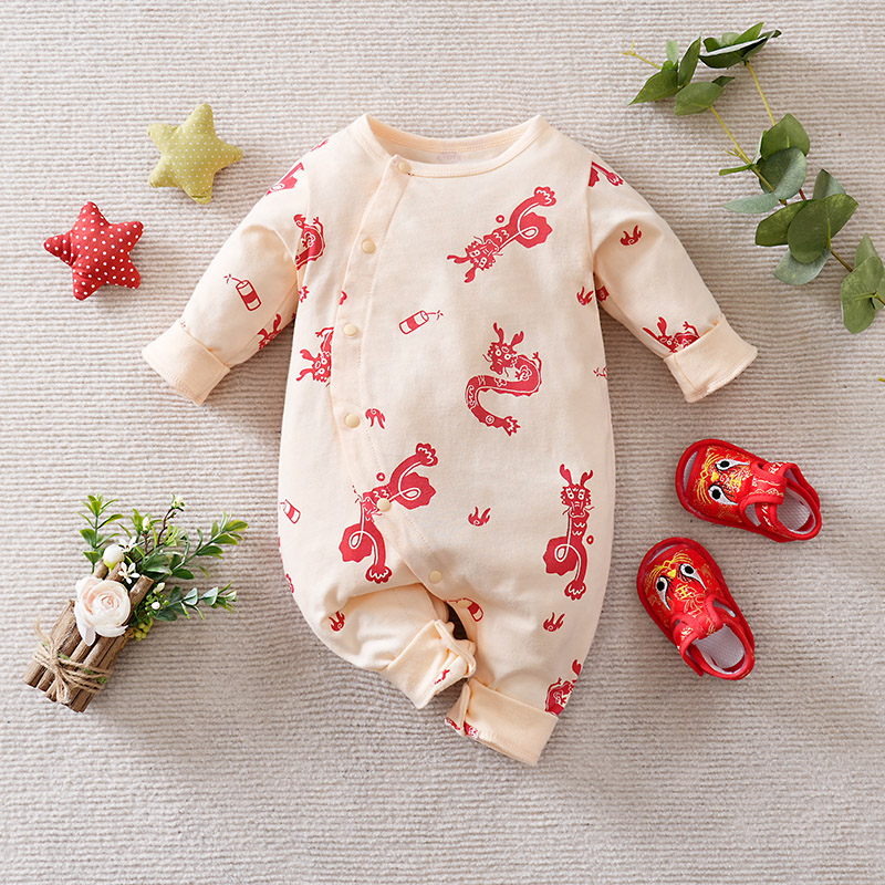 Chinese Style Baby Jumpsuit Wi - Baby Clothing Made In Usa incelemesi ve fiyatı