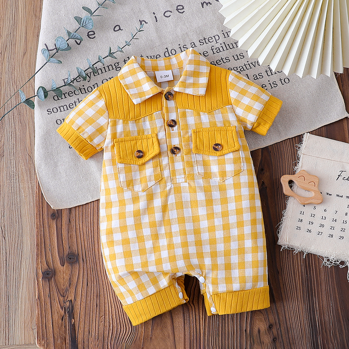 Summer Yellow Infant Baby Unis - Baby Clothing Yellow incelemesi ve fiyatı