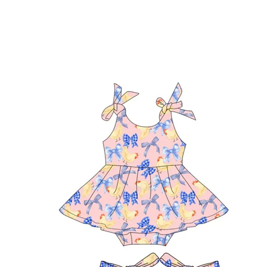 Summer Little Yellow Duck Bow  - Baby Clothing Yellow incelemesi ve fiyatı