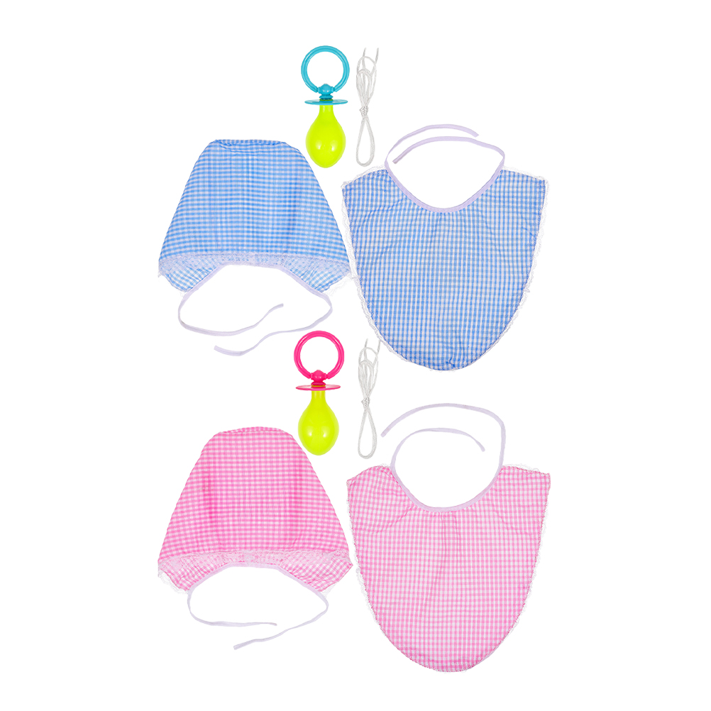 2 Sets Baby Clothing Bib Hats  - Baby Clothing Designer incelemesi ve fiyatı