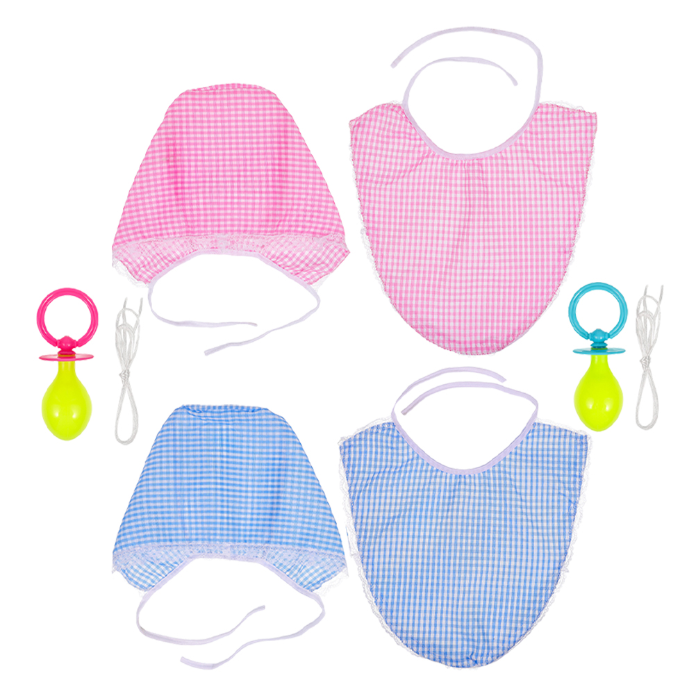2 Sets Baby Clothing Bib Hats  - Baby Clothing Designer incelemesi ve fiyatı