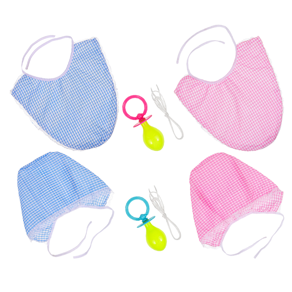 2 Sets Baby Clothing Bib Hats  - Baby Clothing Designer incelemesi ve fiyatı
