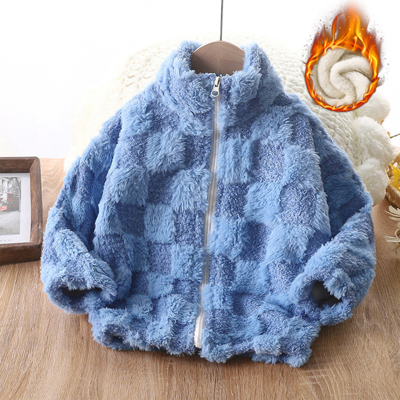 1pcs Kid Winter Thick Coats Ch - Knit Cardigan Infant incelemesi ve fiyatı