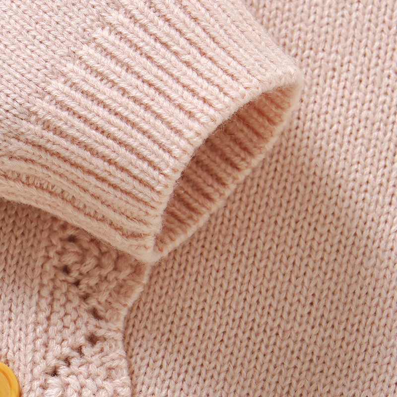 Pink Baby Girl Floral Sweaters - Knit Cardigan Infant incelemesi ve fiyatı