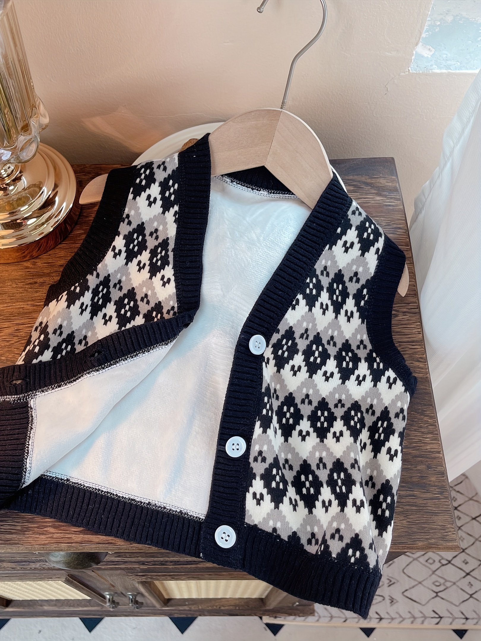 Girls Sweater Vest Spring & Fa - Knit Cardigan Infant incelemesi ve fiyatı