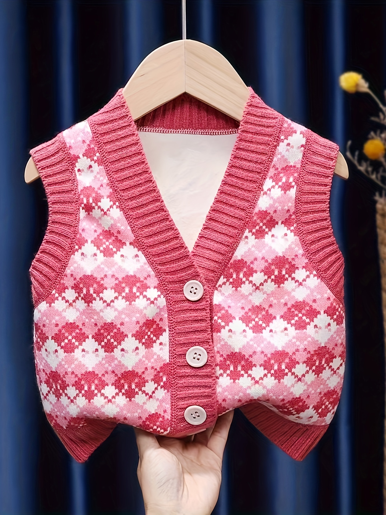 Girls Sweater Vest Spring & Fa - Knit Cardigan Infant incelemesi ve fiyatı