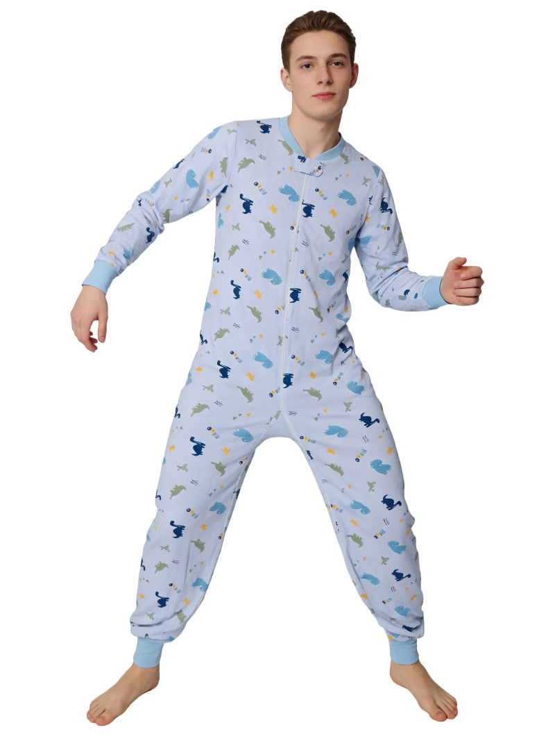 XXXL Adult Underwear Blue Dino - Baby Clothing Patterns incelemesi ve fiyatı