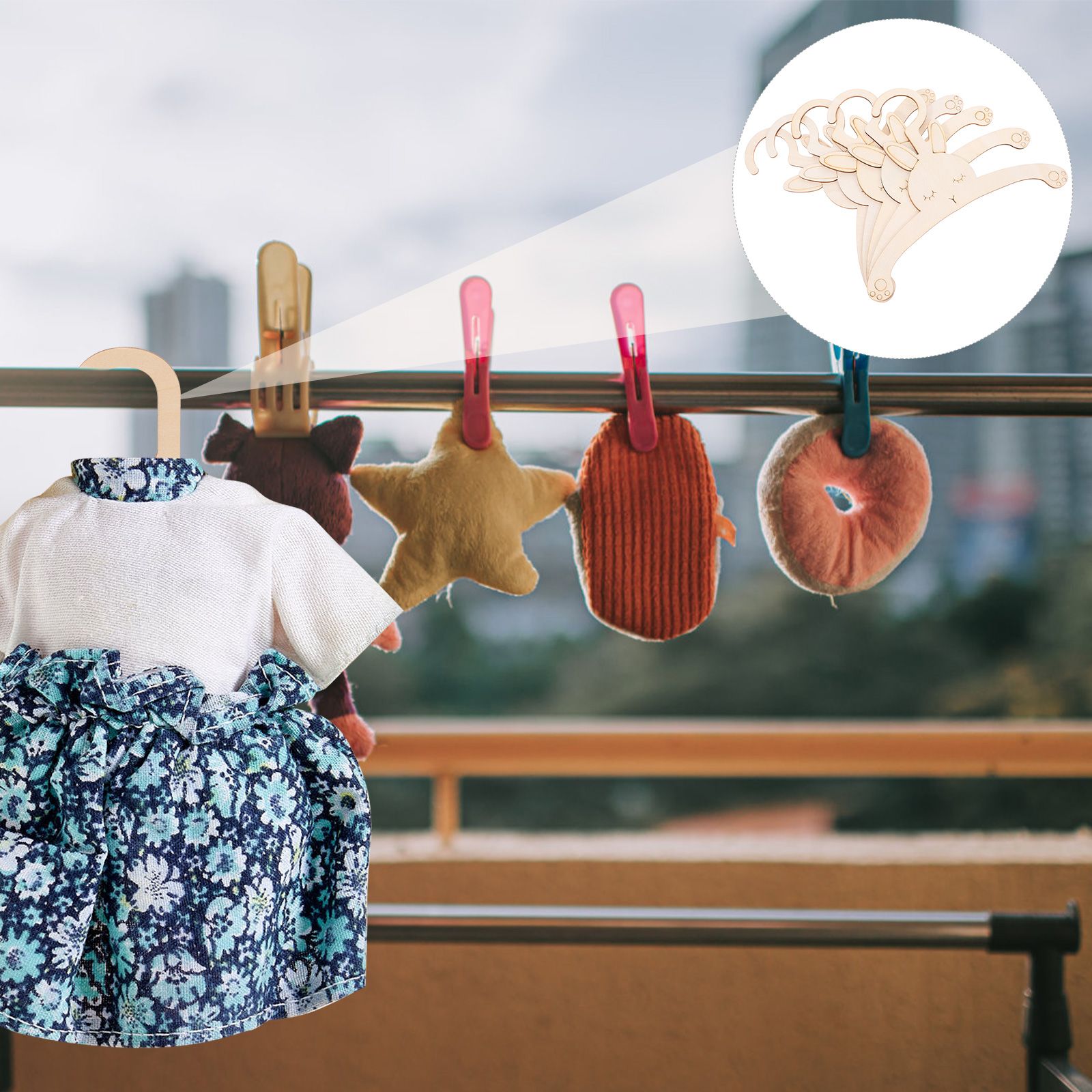 5 Pcs Creative Rabbit Shaped W - Baby Clothing Designer incelemesi ve fiyatı