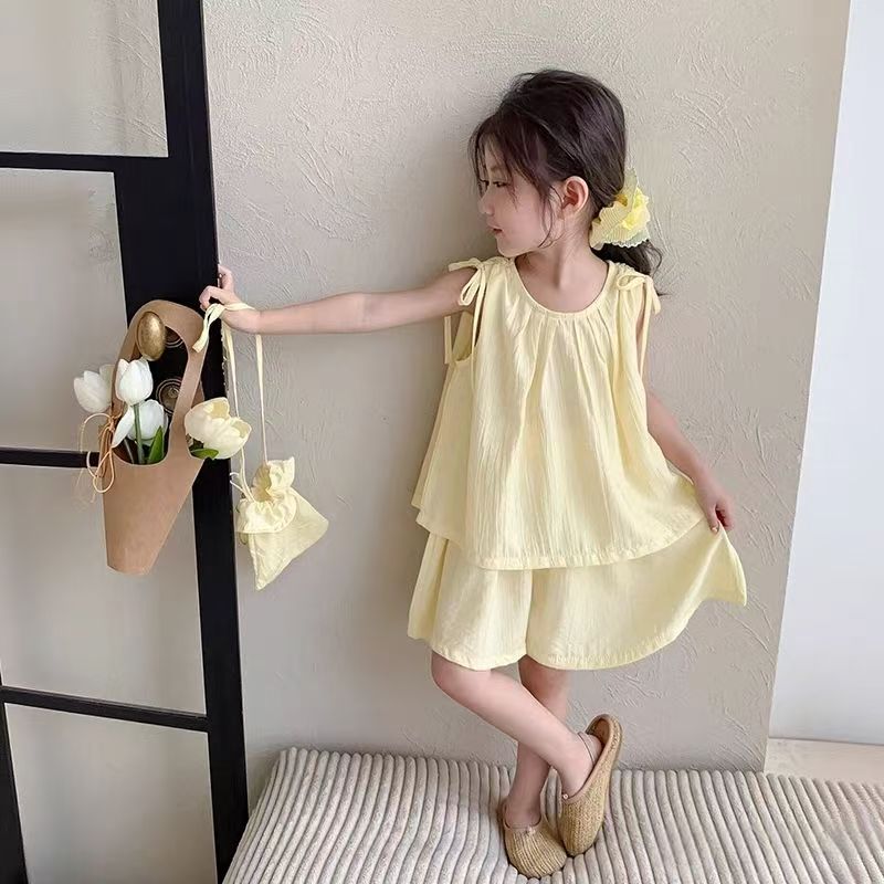 Summer Infant Girl's Cute Swee - Baby Clothing Yellow incelemesi ve fiyatı