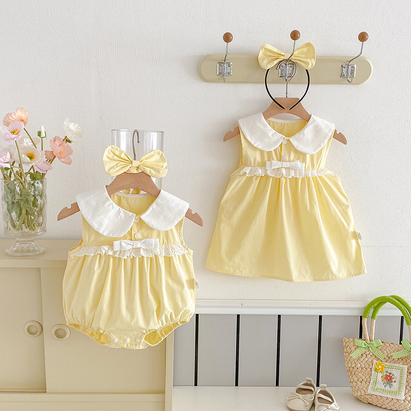 ZOETOPKID New Summer Baby Clot - Baby Clothing Yellow incelemesi ve fiyatı