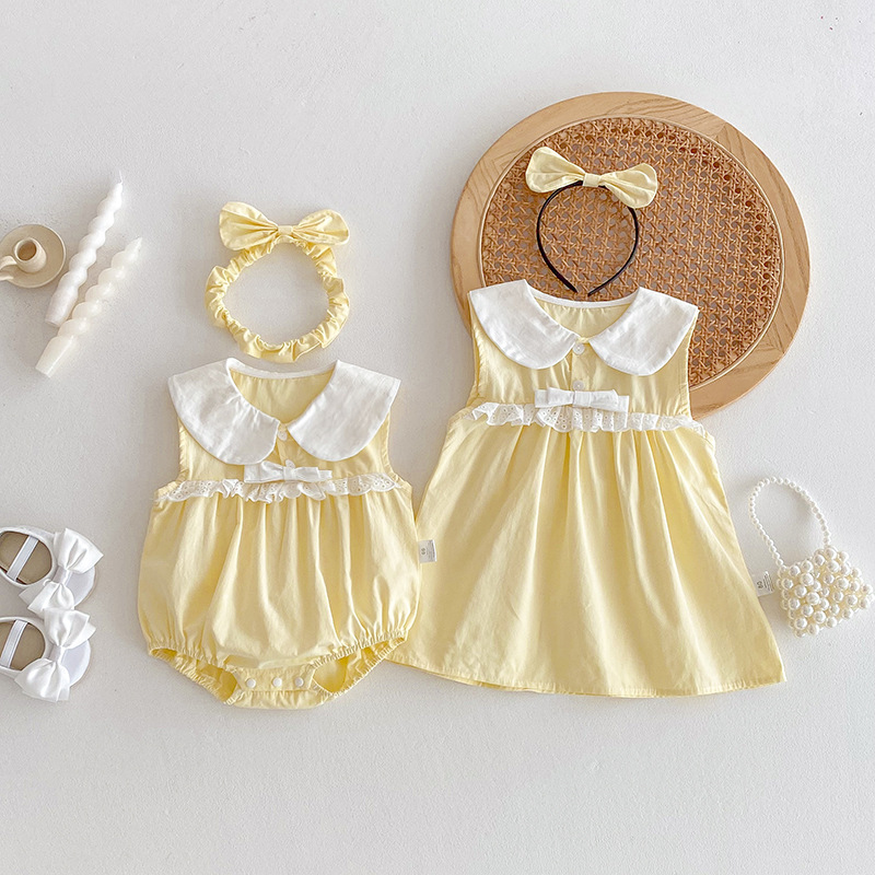 ZOETOPKID New Summer Baby Clot - Baby Clothing Yellow incelemesi ve fiyatı