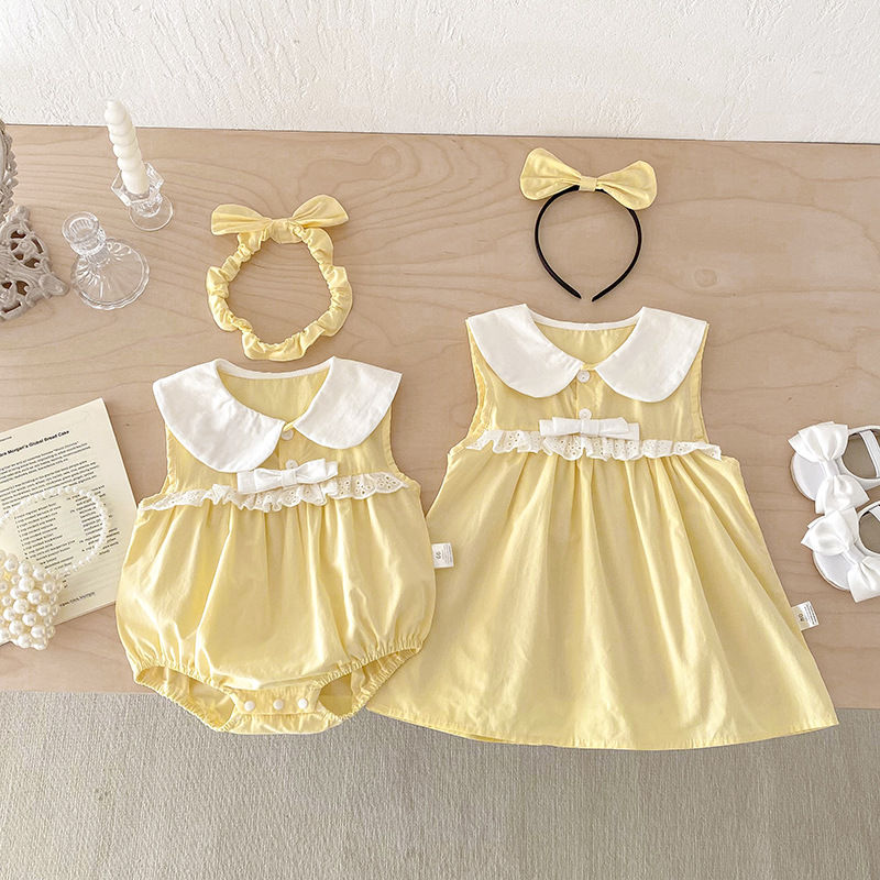 ZOETOPKID New Summer Baby Clot - Baby Clothing Yellow incelemesi ve fiyatı