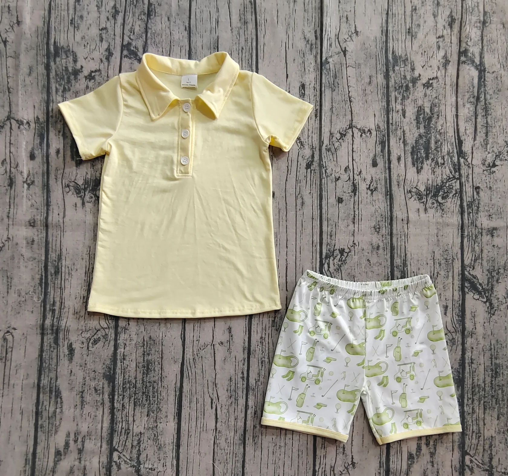 Wholesale Toddler Baby Boy Out - Baby Clothing Yellow incelemesi ve fiyatı