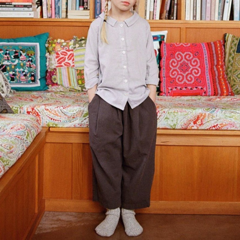 Children's Cotton Linen Shirt  - Knit Cardigan Infant incelemesi ve fiyatı