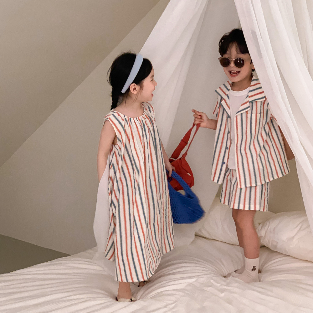 Children Boys Striped Thin Car - Knit Cardigan Infant incelemesi ve fiyatı