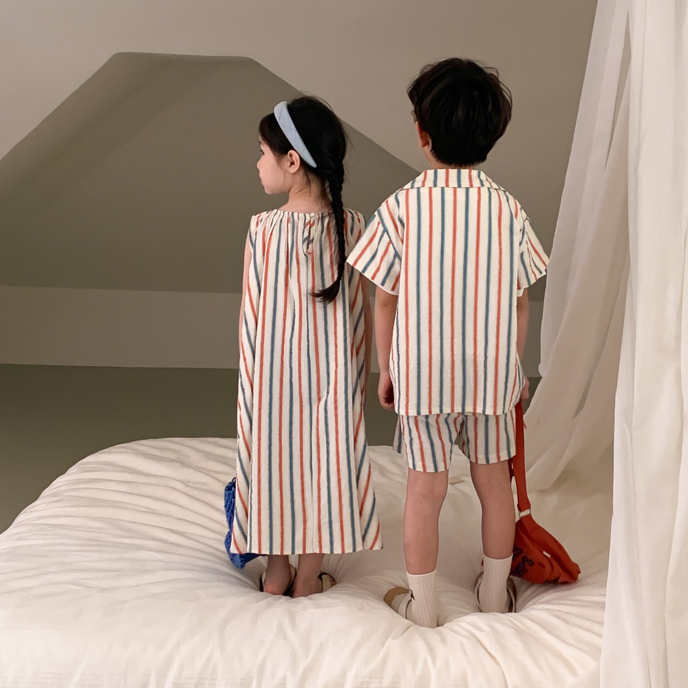Children Boys Striped Thin Car - Knit Cardigan Infant incelemesi ve fiyatı