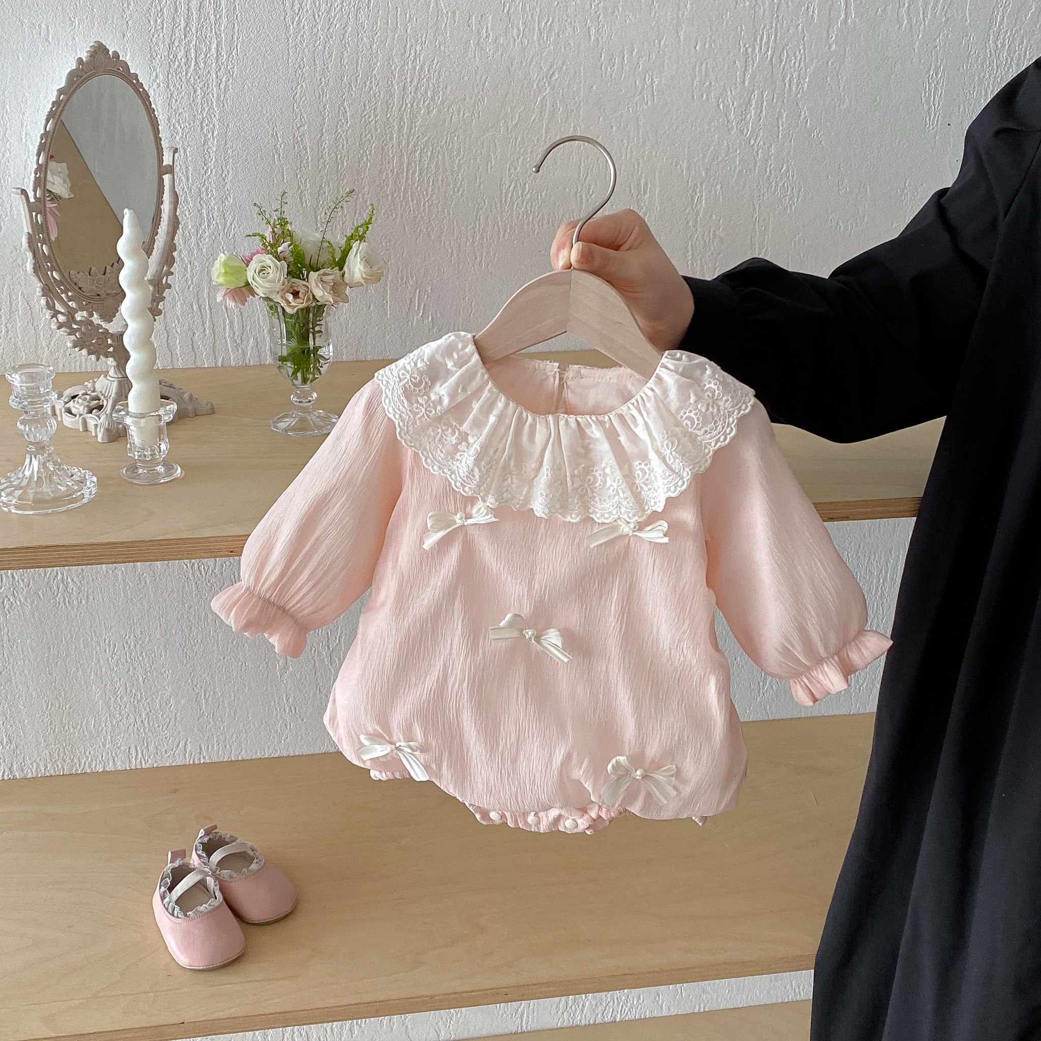 Autumn baby girl pit Striped c - Knit Cardigan Infant incelemesi ve fiyatı