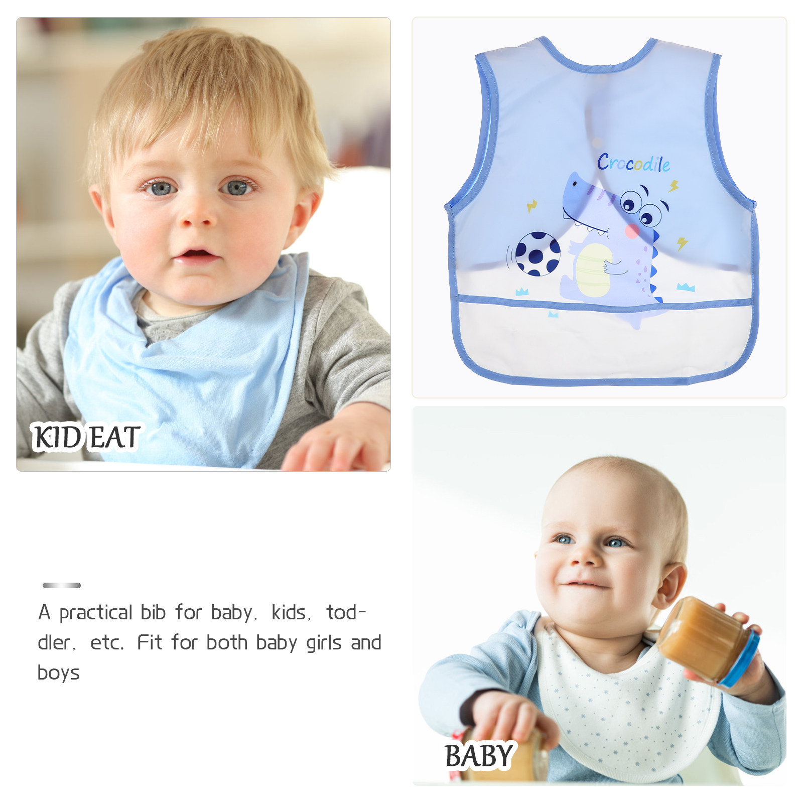 Waterproof Baby Bib for Feedin - Baby Clothing Made In Usa incelemesi ve fiyatı