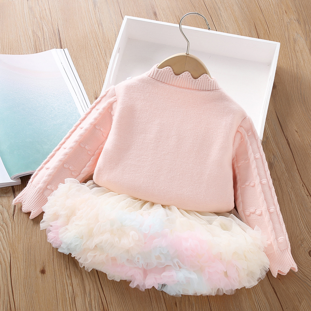 0-6-year-old baby girl clothes - Knit Cardigan Infant incelemesi ve fiyatı