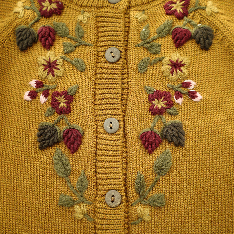 2024 Girls Knitted Cardigan Wo - Knit Cardigan Infant incelemesi ve fiyatı