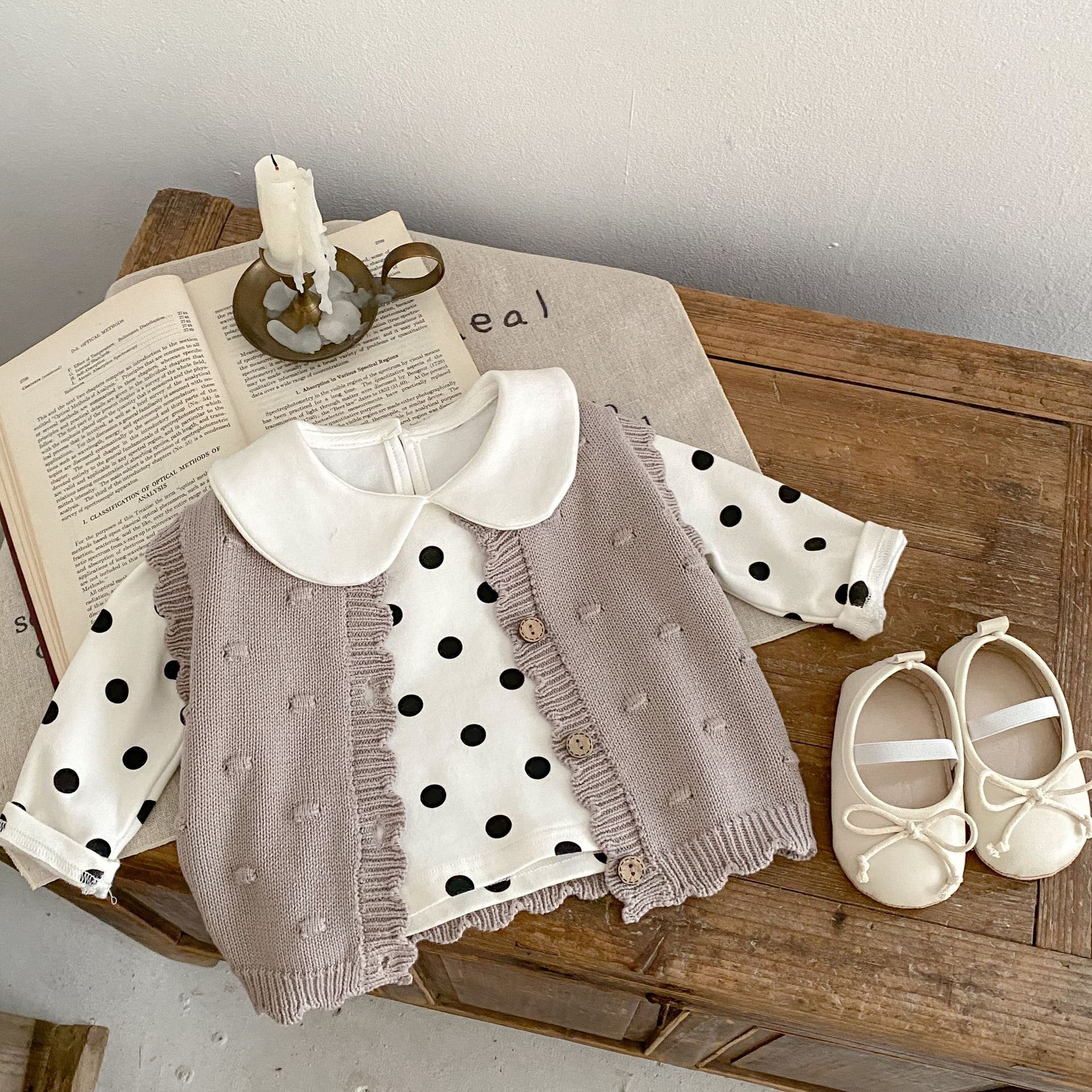 Boys and Girls Baby Pom Pom Ca - Knit Cardigan Infant incelemesi ve fiyatı